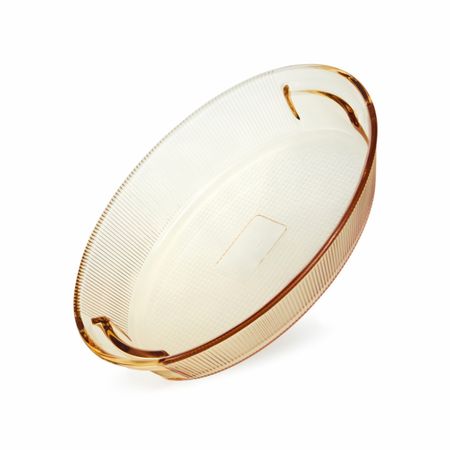 Форма Fissman для запекания, боросиликатное стекло, овальная, 33,2x23,6x6,5 см