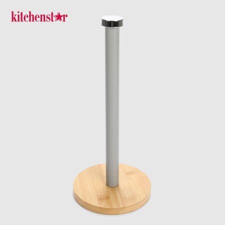 Держатель для бумажных полотенец Kitchenstar серый держатель рулонного полотенца 30 см муар