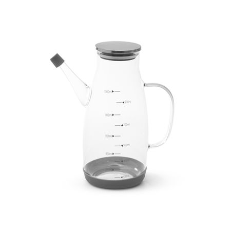 Бутылочка Fissman для масла и уксуса, стекло, 1 л moonbiffy бутылка для масла 100 мл