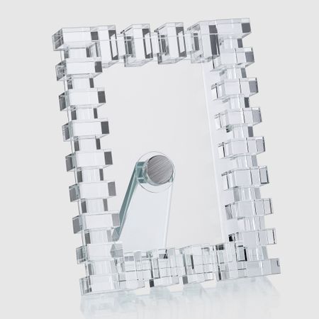 Фоторамка Crocus хрустальная, для фотографии 10x15 см, размер 16,5х11,5х23 см ная акриловая фоторамка