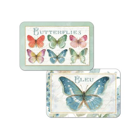 Плейсмат Conimar сервировочный Радужные бабочки лазерные пакеты пэт cpp радужные 7x10 см