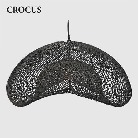Светильник Crocus rotan penyu hitam