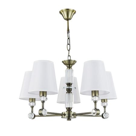 Люстра подвесная Arte Lamp Brocca E14 200 Вт 8 кв.м (A4093LM-5AB)