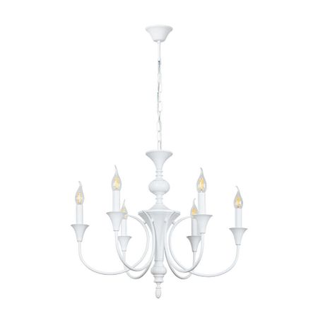 Люстра подвесная Arte Lamp Collinetta E14 240 Вт 8 кв.м (A4094LM-6WH)