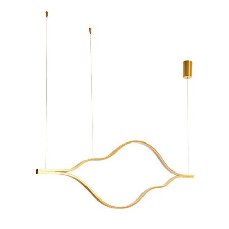 Люстра светодиодная подвесная Arte Lamp Odyssey 34 Вт 3000К 5 кв.м (A2911SP-34GO)