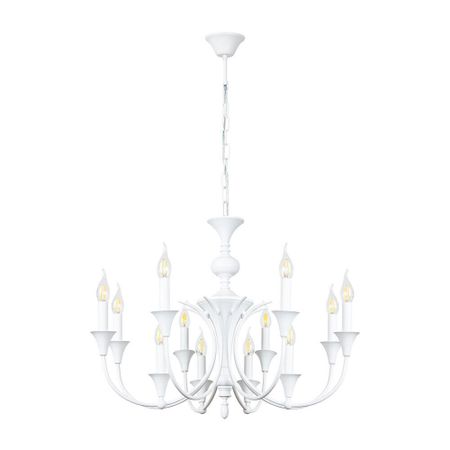 Люстра подвесная Arte Lamp Collinetta E14 480 Вт 8 кв.м (A4094LM-12WH)