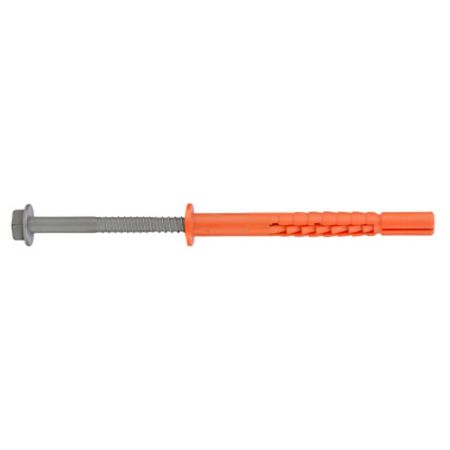 Дюбель фасадный Sormat SDP-KB с шурупом шестигранная головка 10х120 мм коррозионностойкий (100 шт.)