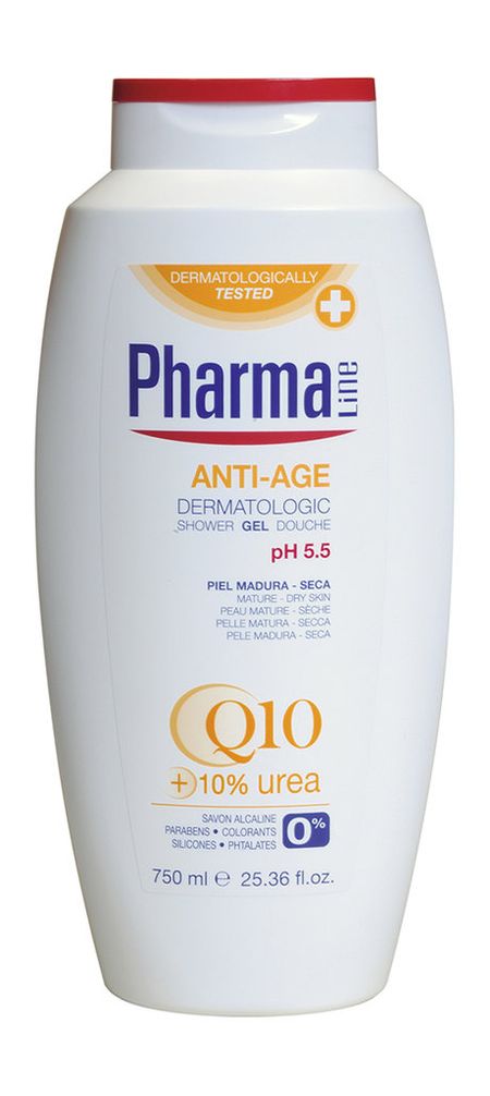 Herbal Pharmaline Anti-Age Dermatologic Shower Gel коэнзим q10 кардио капс 500 мг 30