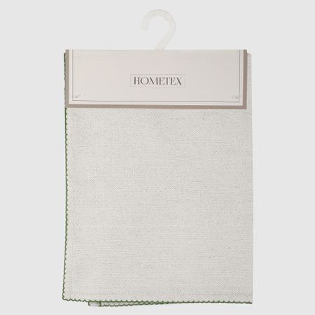 Дорожка Hometex пуансетия хлопок/лен 45х140 см