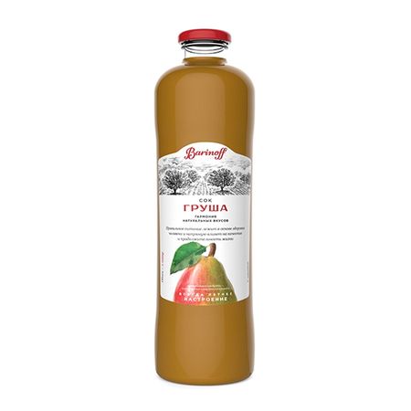 Сок грушевый Barinoff с мякотью 1 л