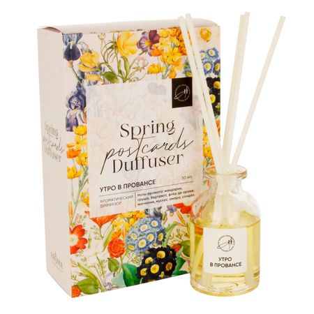 Диффузор-открытка Aroma Harmony утро в провансе 30 мл поздравительная открытка moonbiffy