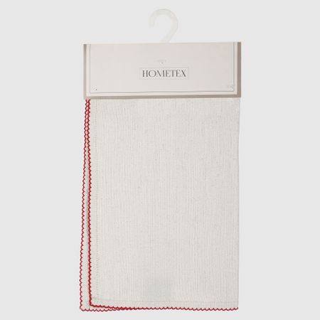 Салфетка Hometex рождество хлопок/лен 35х45 см салфетка vileda sponge cloth 3шт 20х18см губчатая хлопок целлюлоза