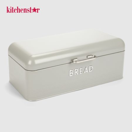 Хлебница Kitchenstar серый 15,8 л хлебница овальная evle elegance er0025a