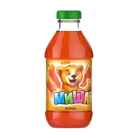 Нектар Миша  Морковный 330 мл