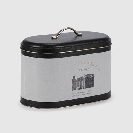 Хлебница овальная 10.4 л Evle linen texture