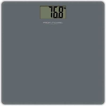 Напольные весы ProfiCare PC-PW 3122 Gray весы напольные beurer bg39 стекло до 150 кг диагностические