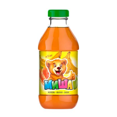 Нектар Миша  Морковь-яблоко-банан 330 мл
