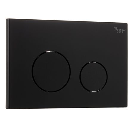 Клавиша смыва для инсталляций Corsa Deco CX черная матовая (FBCXB)