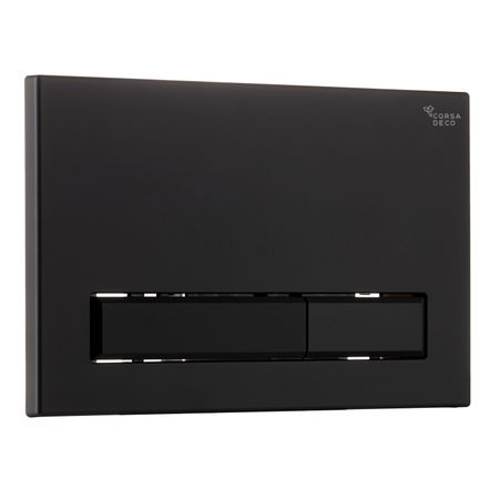 Клавиша смыва для инсталляций Corsa Deco TX черная матовая (FBTXB)