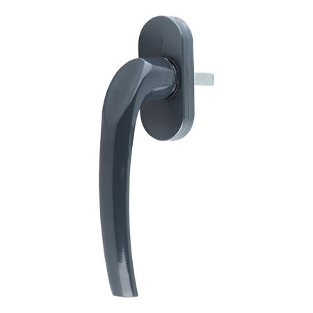 Ручка оконная серая металл перьевая ручка chouxiongluwei naginata венге серая 1 5 мм