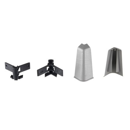 Угол наружный Winart 72 мм меркурий Г-профиль (2 шт.) угол наружный winart 58 мм дуб альба s профиль 2 шт