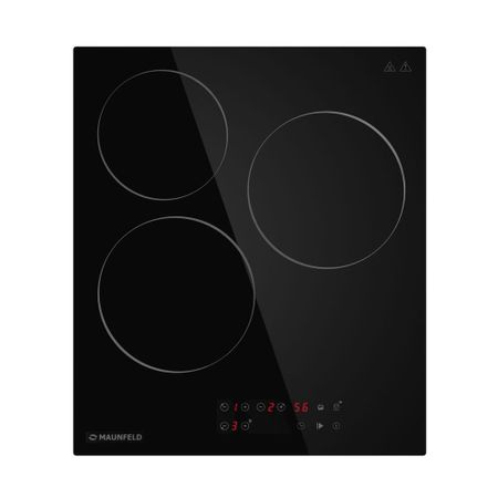 Варочная панель электрическая Maunfeld CVCE453BK 3 конфорки черная