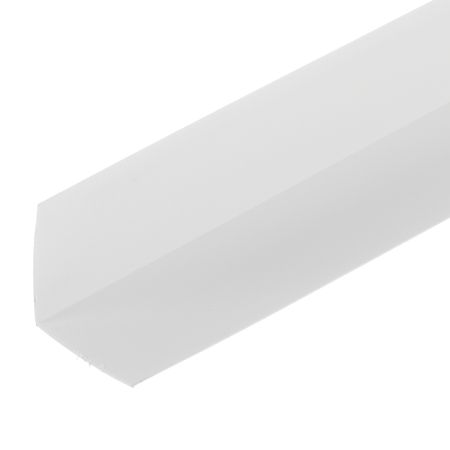 Уголок ПВХ 40х40х2700 мм гладкий белый уголок алюминиевый белый 20x20x1 5х2000мм