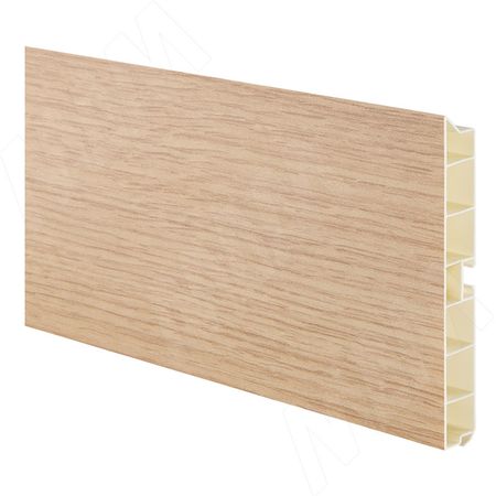 Цоколь пластиковый (высота 150, длина 4000 мм), дуб Ниагара (15.1302 4M) уголок 135 градусов высота 150 дуб ниагара 19 1302 35