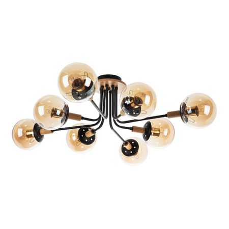 Люстра потолочная Arte Lamp Oxford E27 480 Вт 18 кв.м (A2716PL-8BK) люстра потолочная arte lamp meleph e27 300 вт 10 кв м a4096pl 5br