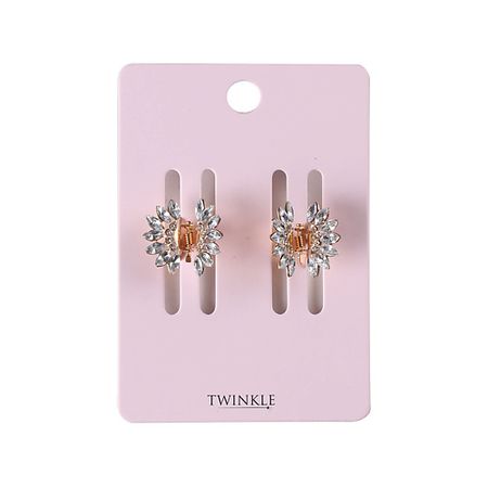 Набор заколок для волос TWINKLE Заколки для волос 2 шт. Stones необычные заколки значки в виде флага гордости броши ювелирные изделия аксессуары индивидуальные броши модные значки на лацкан
