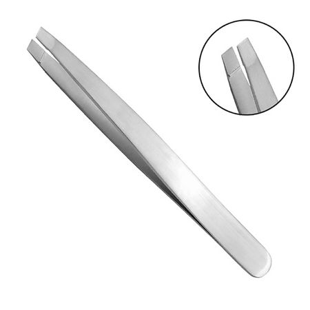 Пинцет METALEKS Пинцет для бровей RT-300 пинцет для бровей lei 9см прямой матовый металл