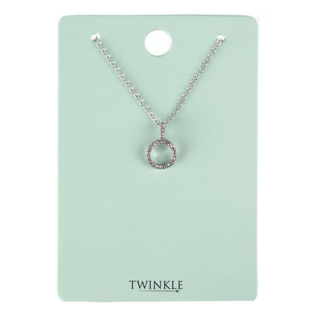 Подвеска с цепочкой TWINKLE Подвеска с цепочкой Circle