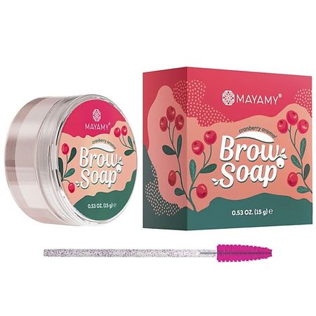 Мыло для бровей MAYAMY Мыло для бровей кисть для лица valeriya kutsan кисть 4н для бровей подводки графических элементов