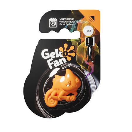 Ароматизатор WISPER Ароматизатор для авто GekoFan Orange