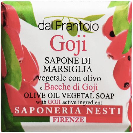 Мыло твердое NESTI DANTE Мыло Dal Frantoio Goji мыло твердое nesti dante мыло emozioni in toscana garden in bloom