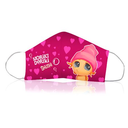 Маска защитная MORIKI DORIKI Текстильное изделие для детей и подростков: повязка многоразовая двухслойная SHUSHI финансовая грамотность для подростков
