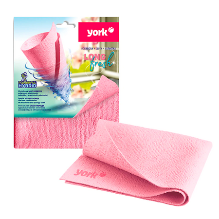 Салфетки для уборки YORK Салфетка из микрофибры Лонг Фреш губки из микрофибры moonbiffy