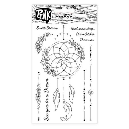 Тату P.INK Наклейки-тату переводные Ловец снов
