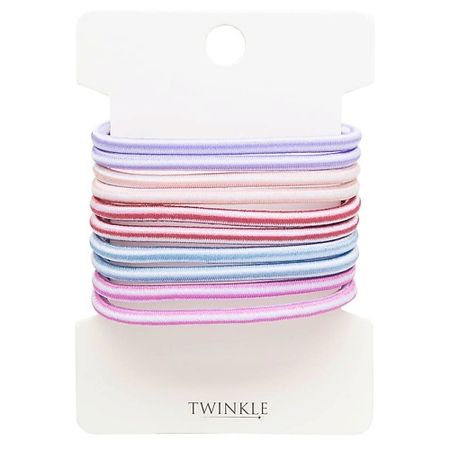 Набор резинок для волос TWINKLE Резинки для волос 5 PASTEL COLORS леденцы ассорти colors halls холлс 25г 12уп