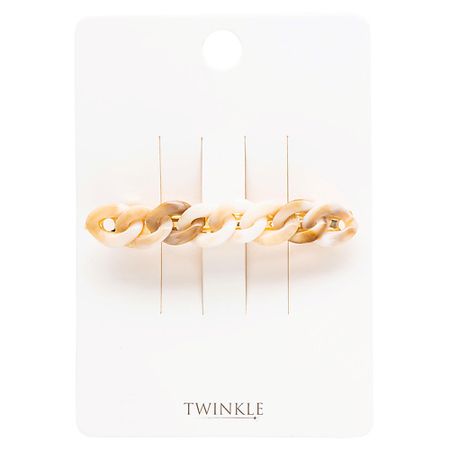 Заколка для волос TWINKLE Заколка для волос BEIGE CHAIN SMALL