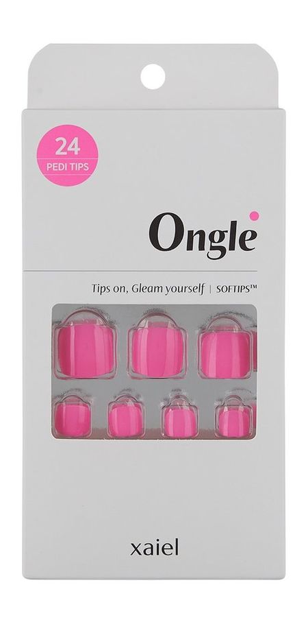 Ongle Pedi Tips Set Magenta Harmony пластырь гидроколлоидный веллфит 3 7см х 5 5см 6