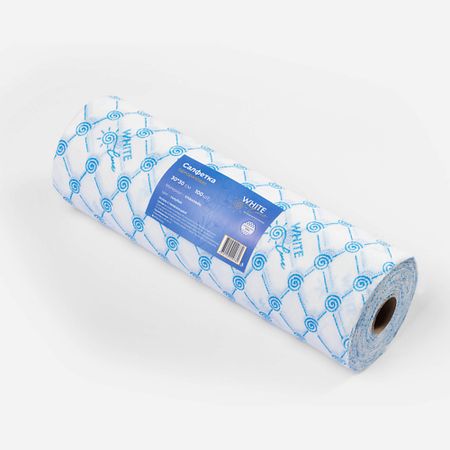 Салфетки для уборки WHITE LINE Салфетка 30*30 рулон №100 kapous caring line шампунь 350 мл объем