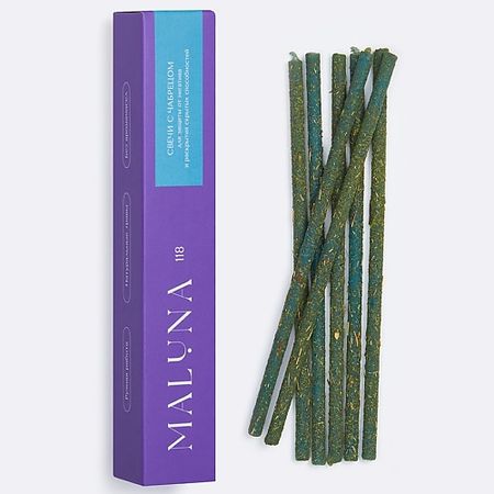 Набор декоративных свечей MALUNA Магические голубые свечи с чабрецом ливарол свечи вагин 400 мг 5