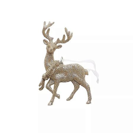 Елочная игрушка TWINKLE Декоративная ёлочная игрушка GOLD 1 игрушка ёлочная snow and stars неваляшка