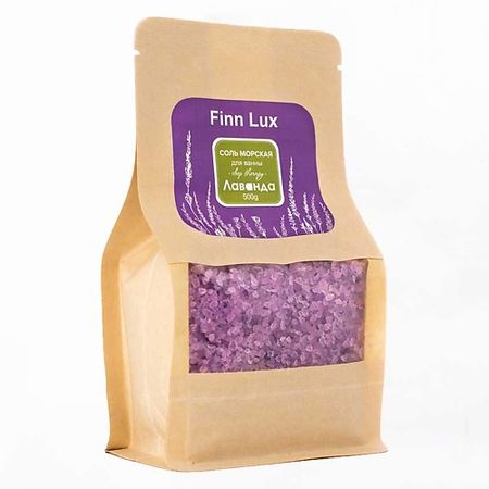 Соль для ванны FINNLUX Соль для ванны морская 