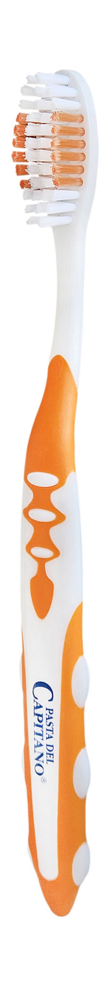 Pasta Del Capitano Family Medium Toothbrush Orange