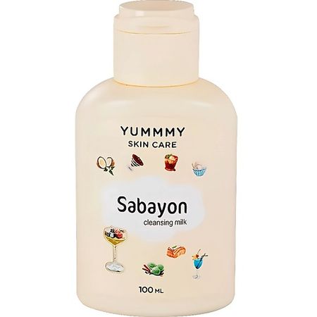 Молочко для снятия макияжа YUMMMY Молочко для лица Sabayon ля рош позе la roche posay липикар молочко для 200 мл