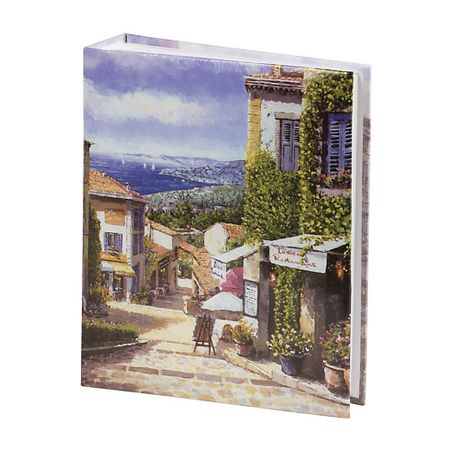 Фотоальбом BRAUBERG Фотоальбом на 200 фото Улица Прованса фотоальбом bleti thi thike binder