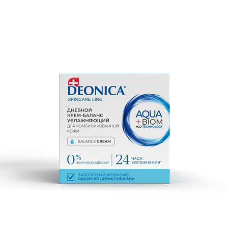 Крем для лица Deonica Крем для лица Баланс увлажнения для комбинированной кожи