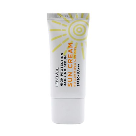 Солнцезащитный крем для лица LEBELAGE Крем солнцезащитный Ежедневный High Protection no sebum Sun cream SPF 50+ PA+++ mac 34b aaa gdna 1ba pneumatic solenoid valve dc 12v 3 way high frequency